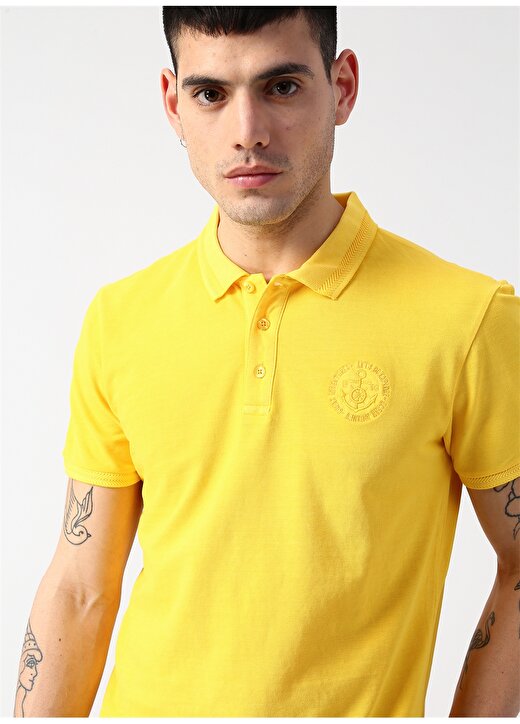 Limon Sarı Polo T-Shirt 3