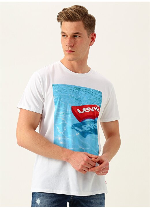 Levis Beyaz T-Shirt 1