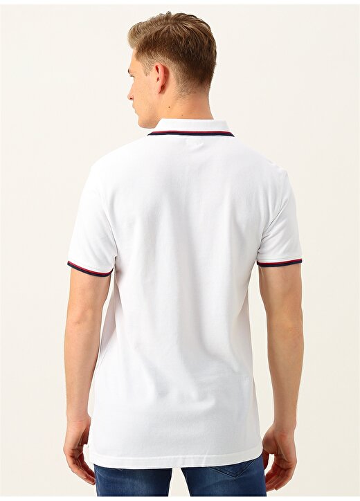 Levis Ss Modern Hm Polo Hm Patch White T-Shirt 4