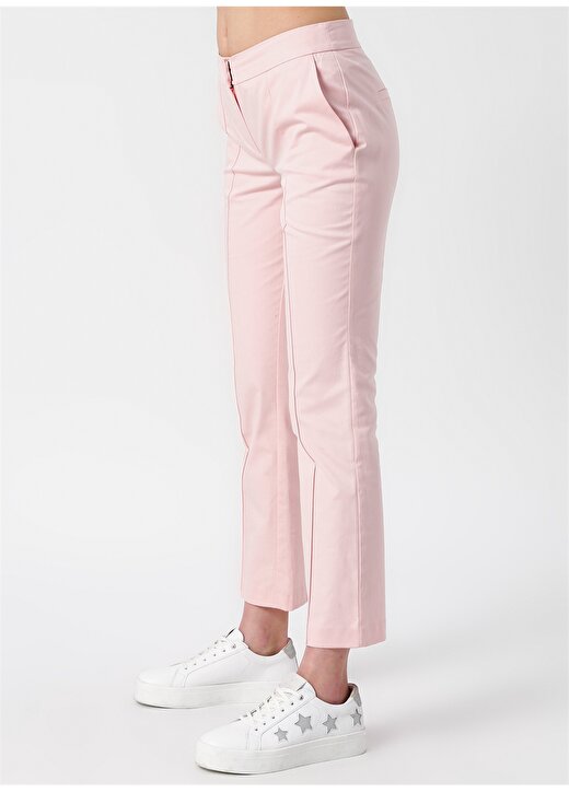 Feminen Pembe Cigarette Pantolon 3