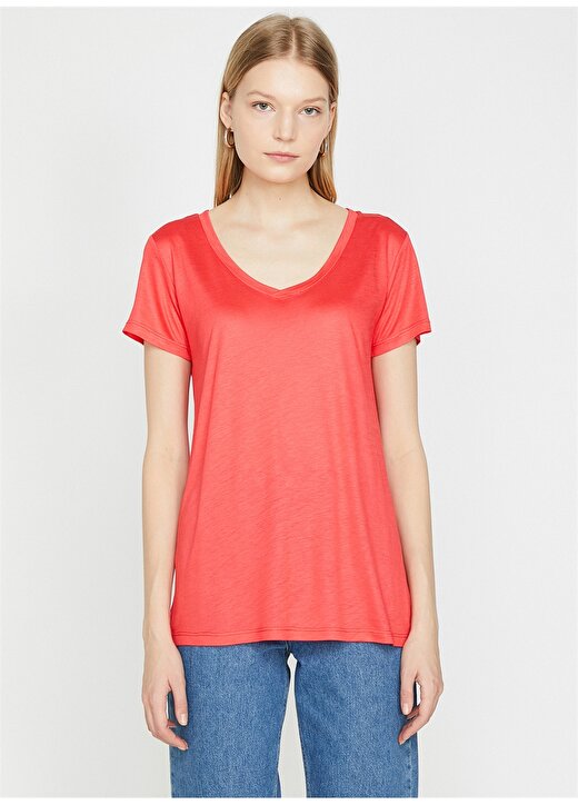 Koton Kırmızı T-Shirt 3