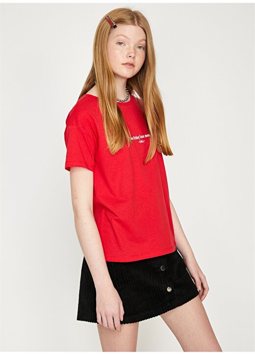 Koton Kırmızı Kadın T-Shirt 1
