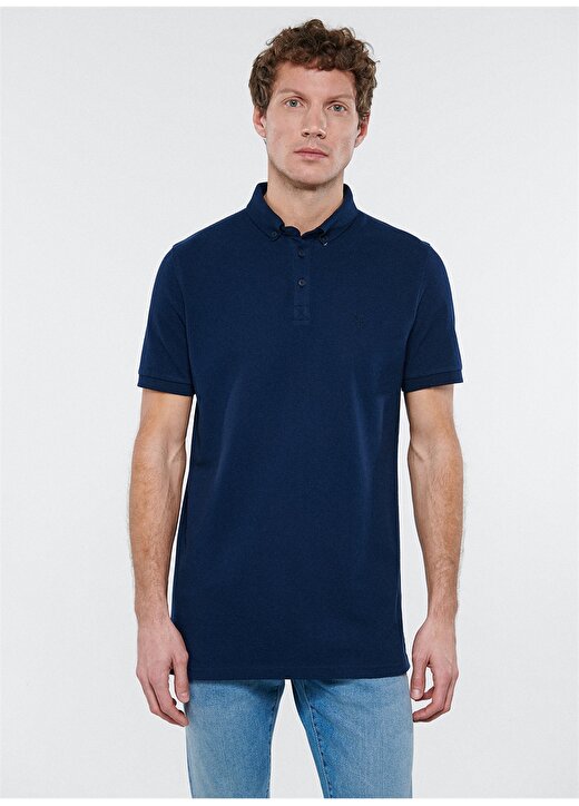 Mavi Polo Yaka Düz Lacivert Erkek T-Shirt 063247-28417 POLO TİŞÖRT Lacivert 2