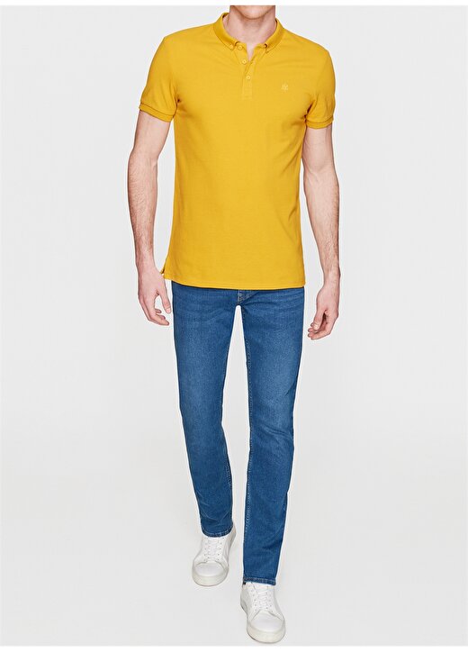 Mavi Hardal Erkek Polo T-Shirt 2