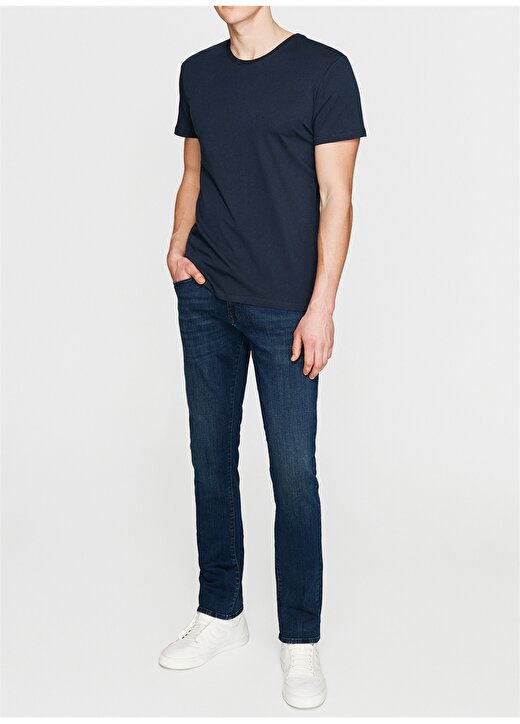 Mavi Lacivert Erkek T-Shirt 2
