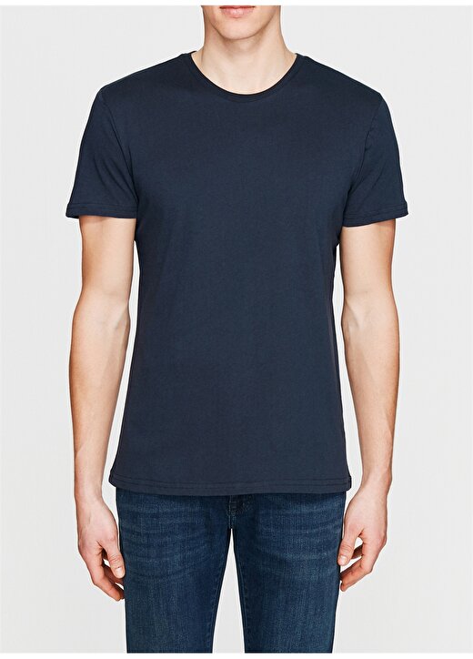 Mavi Lacivert Erkek T-Shirt 3