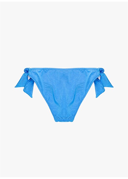 Koton Fiyonk Detaylı Mavi Kadın Bikini Altı 2