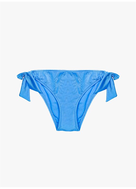 Koton Fiyonk Detaylı Mavi Kadın Bikini Altı 3