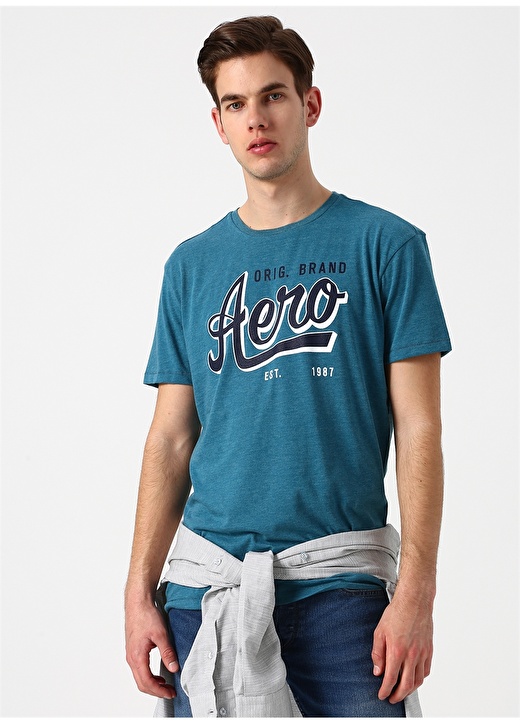 Aeropostale Petrol T-Shirt 1