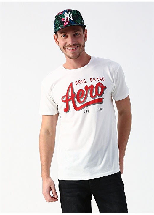 Aeropostale Beyaz T-Shirt 3