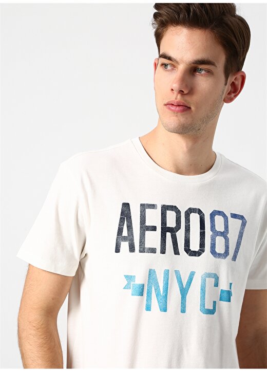 Aeropostale Beyaz T-Shirt 3