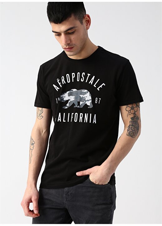 Aeropostale Siyah T-Shirt 3
