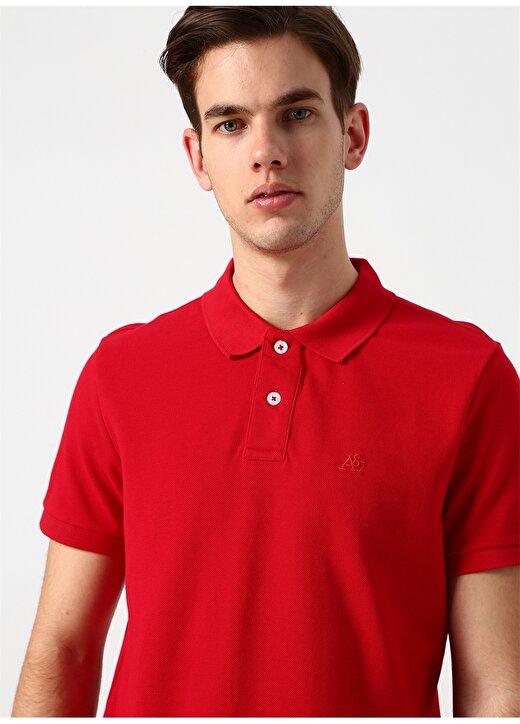 Aeropostale Kırmızı Polo T-Shirt 3