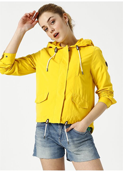 Only Sarı Kadın Ceket 3