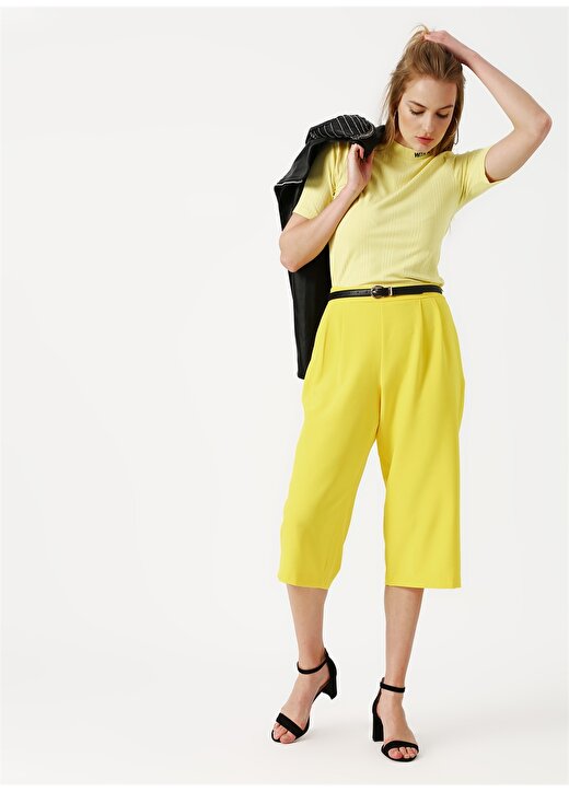 Limon Sarı Kadın Pantolon 1