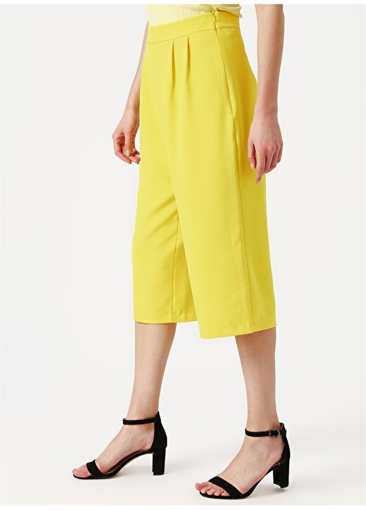 Limon Sarı Kadın Pantolon 3