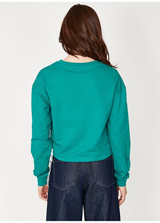 Koton Yeşil Sweatshirt 4