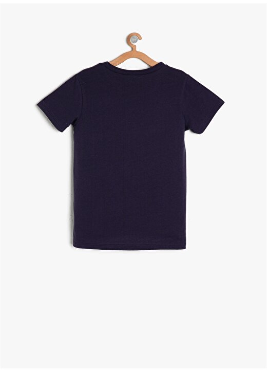 Koton Yazılı Mor T-Shirt 2