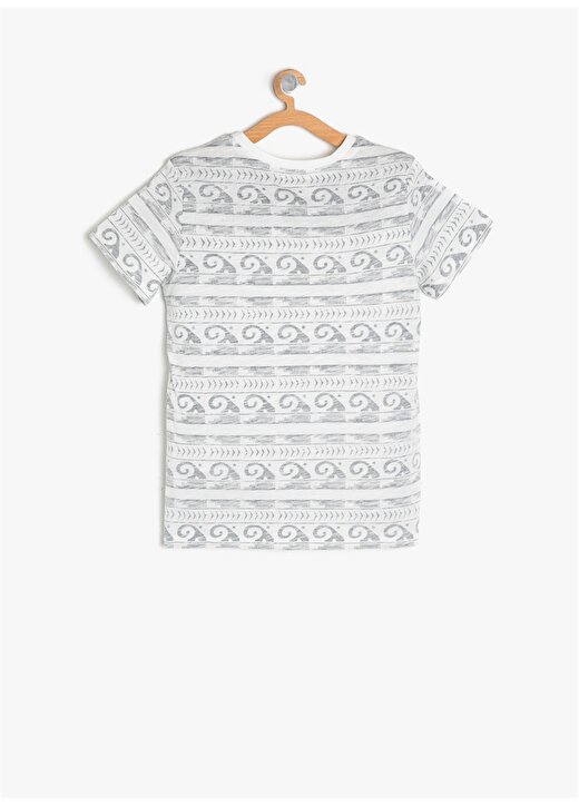 Koton Yazılı Gri T-Shirt 2