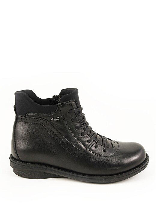 Forelli 28553-H Düz Siyah Kadın Ayakkabı 1