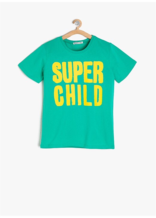 Koton Yeşil Erkek Çocuk T-Shirt 1