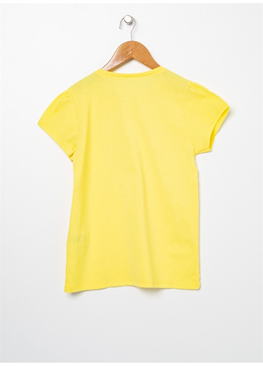 Koton Fiyonk Detaylı Sarı T-Shirt 2