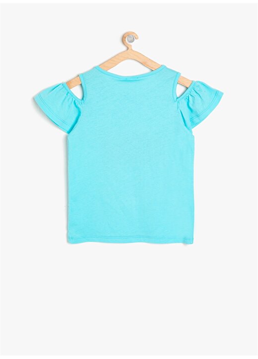 Koton Mavi Kız Çocuk T-Shirt 2