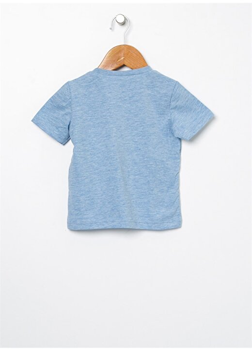 Koton Mavi Erkek Bebek T-Shirt 9YMB18730ZK 2
