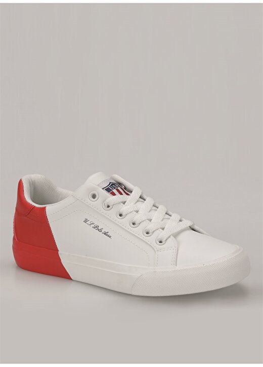 U.S. Polo Assn. Kırmızı Beyaz Sneaker 1