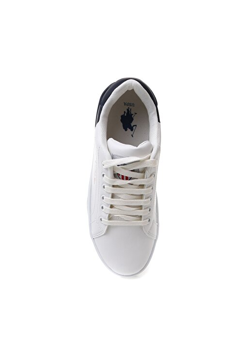 U.S. Polo Assn. Beyaz Kadın Sneaker 4