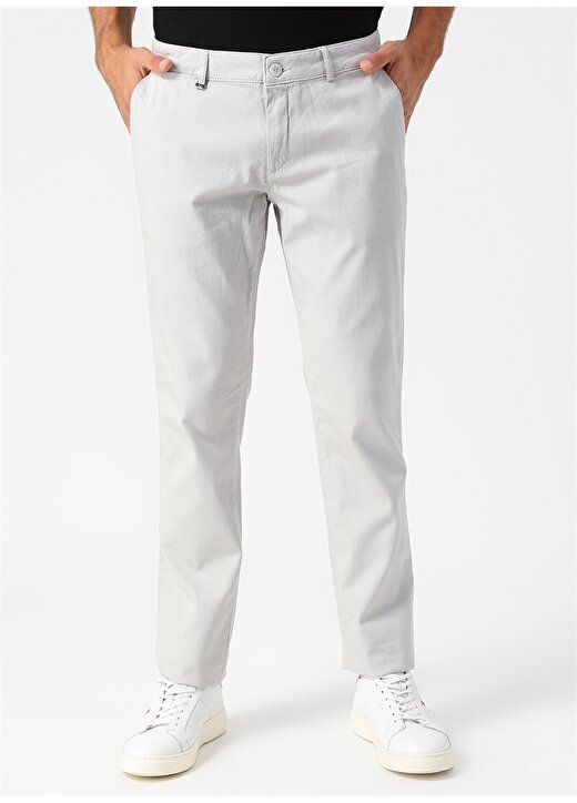 Network Slim Fit Taş Klasik Pantolon 2