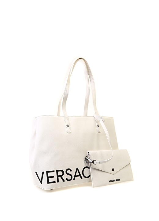 Versace Jeans Beyaz El Çantası 2