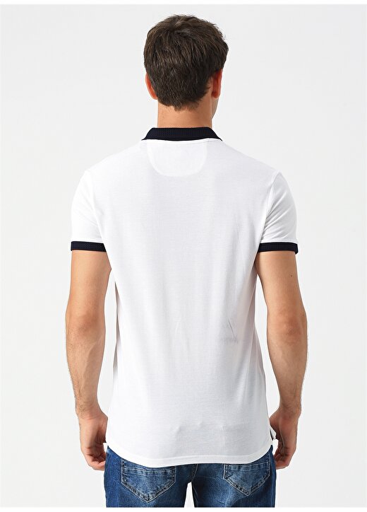 Network Beyaz Düz T-Shirt 4