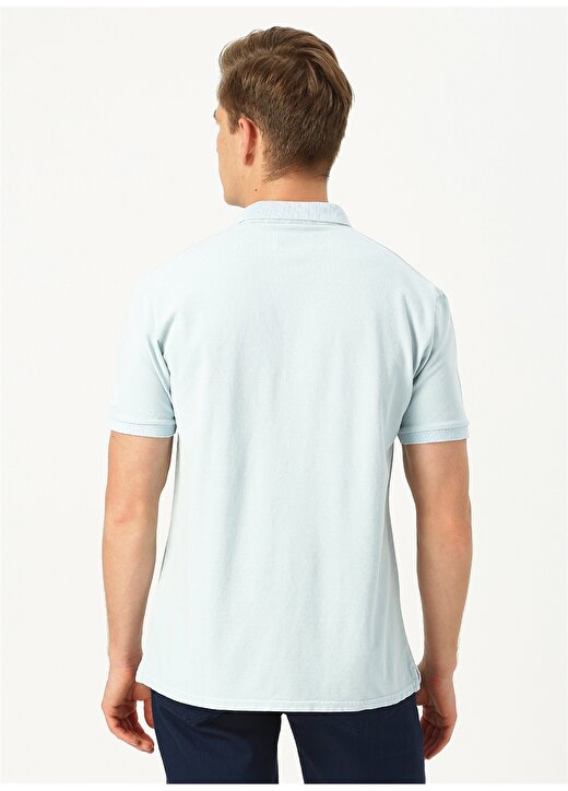 George Hogg Polo Yaka Mavi T-Shirt 4