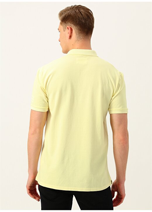 George Hogg 7003097 Sarı Erkek T-Shirt 4