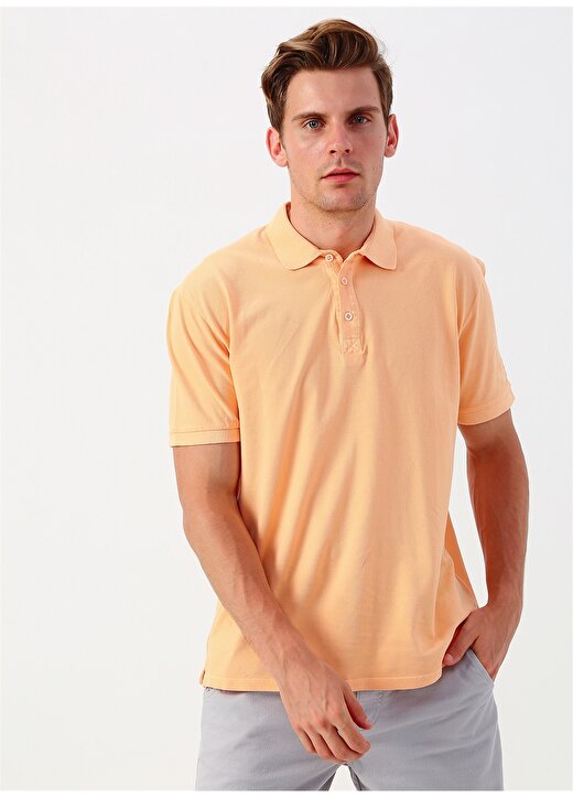 George Hogg Polo Yaka Turuncu T-Shirt 3