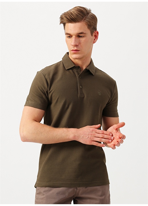 George Hogg Polo Yaka Haki T-Shirt 1