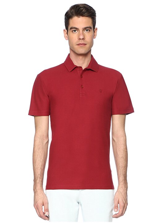 George Hogg Polo Yaka Kırmızı T-Shirt 1