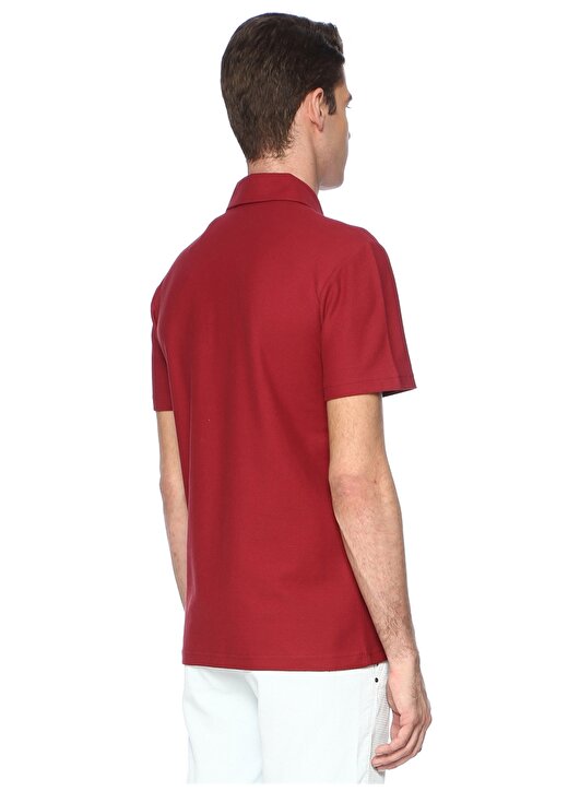 George Hogg Polo Yaka Kırmızı T-Shirt 3