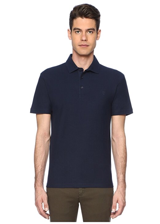 George Hogg Polo Yaka Lacivert T-Shirt 1