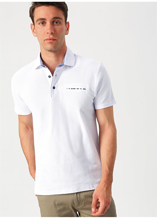 George Hogg Beyaz T-Shirt 3