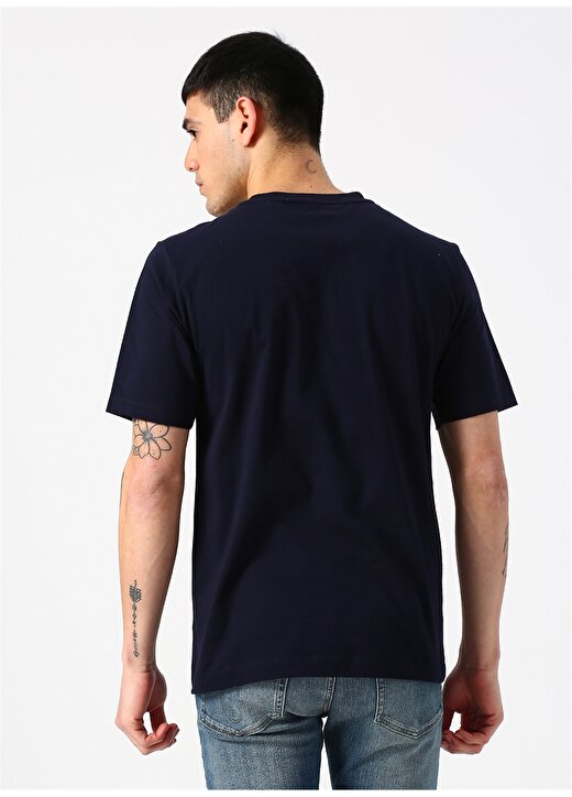 Calvin Klein Jeans Erkek Lacivert T-Shirt CALI LANDSCAPE REG TEE-Night Sky 4