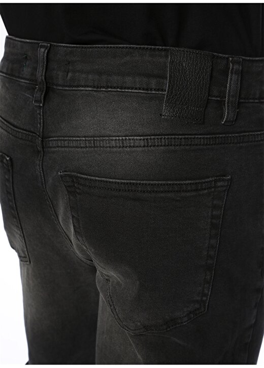 George Hogg Eskitme Tasarımlı Siyah Denim Pantolon 4
