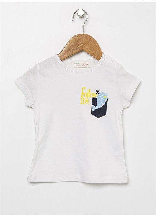 Mammaramma MBP58 Beyaz Erkek Çocuk T-Shirt 1