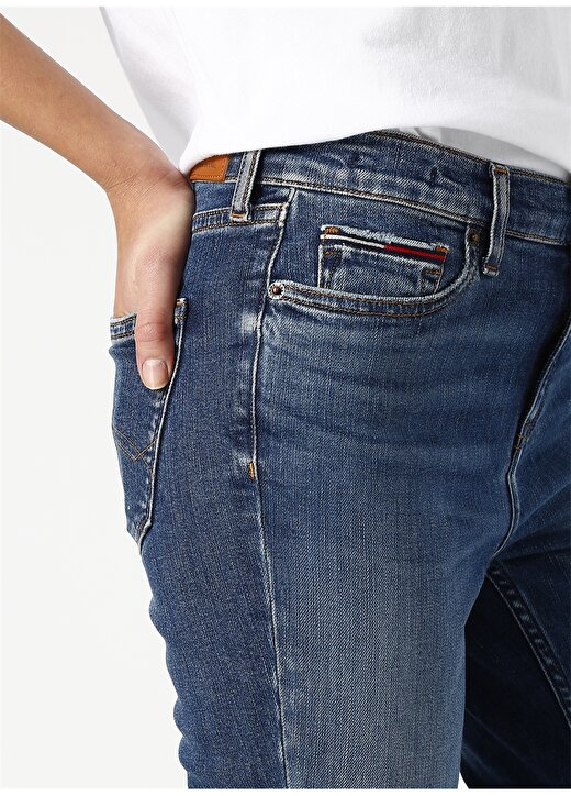 Tommy Jeans Skinny Mavi Denim Pantolon 3