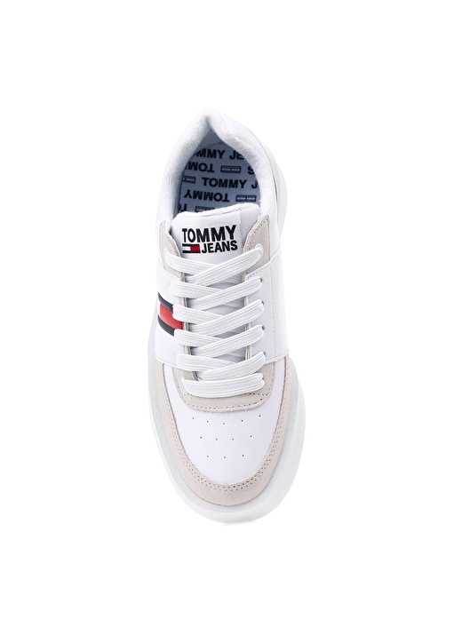 Tommy Hilfiger Beyaz Kadın Sneaker 4