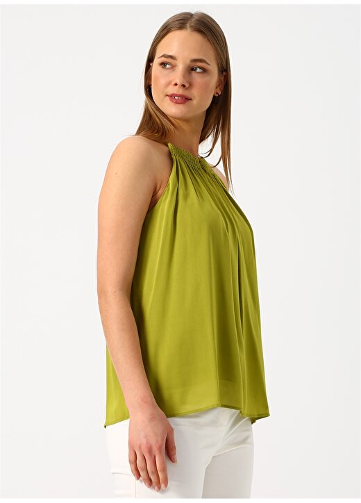 Feminen S19FW0116010 Yeşil Kadın Bluz 1