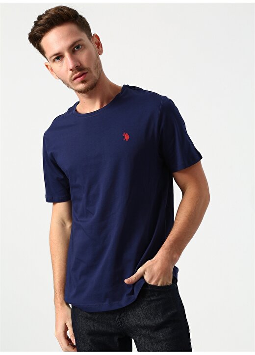 U.S. Polo Assn. Lacivert Erkek T-Shirt 1