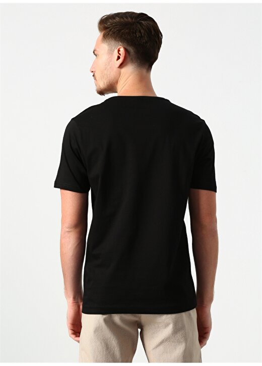 U.S. Polo Assn. Siyah Erkek T-Shirt 4
