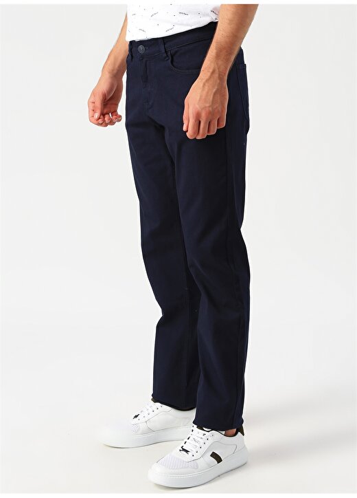 U.S. Polo Assn. Slim Fit Lacivert Klasik Pantolon 3